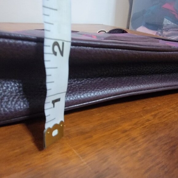 Coach Nolita Patchwork Floral Leather & Suede Wristlet/Mini Purse - Picture 12 of 13